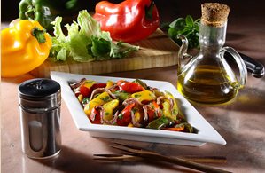 Pimientos Asados al Estilo Mediterráneo