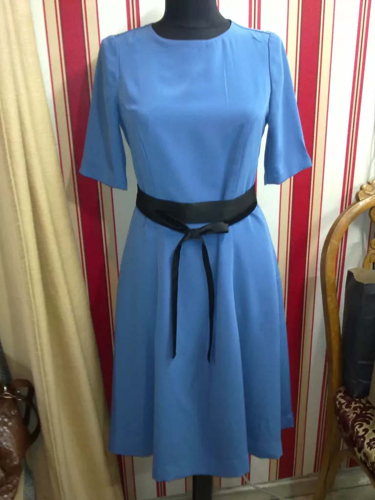 vestido de seda