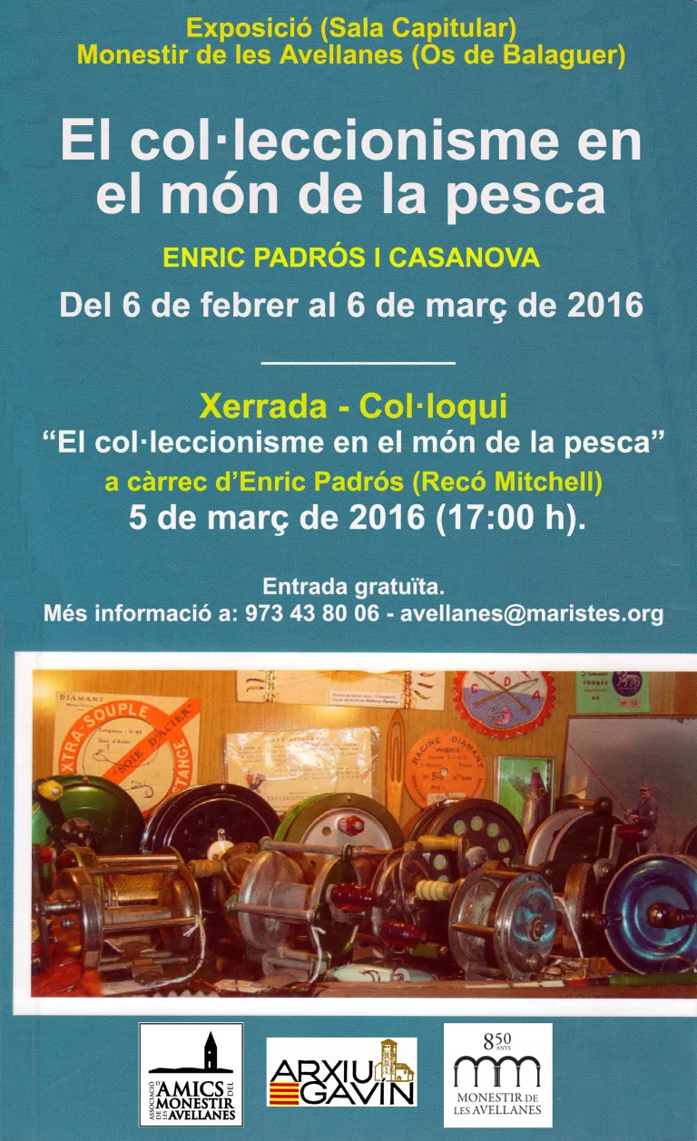 Exposició "El col·leccionisme en el món de la pesca"
