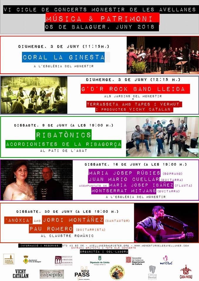 Aquest estiu, cicle de concerts al Monestir
