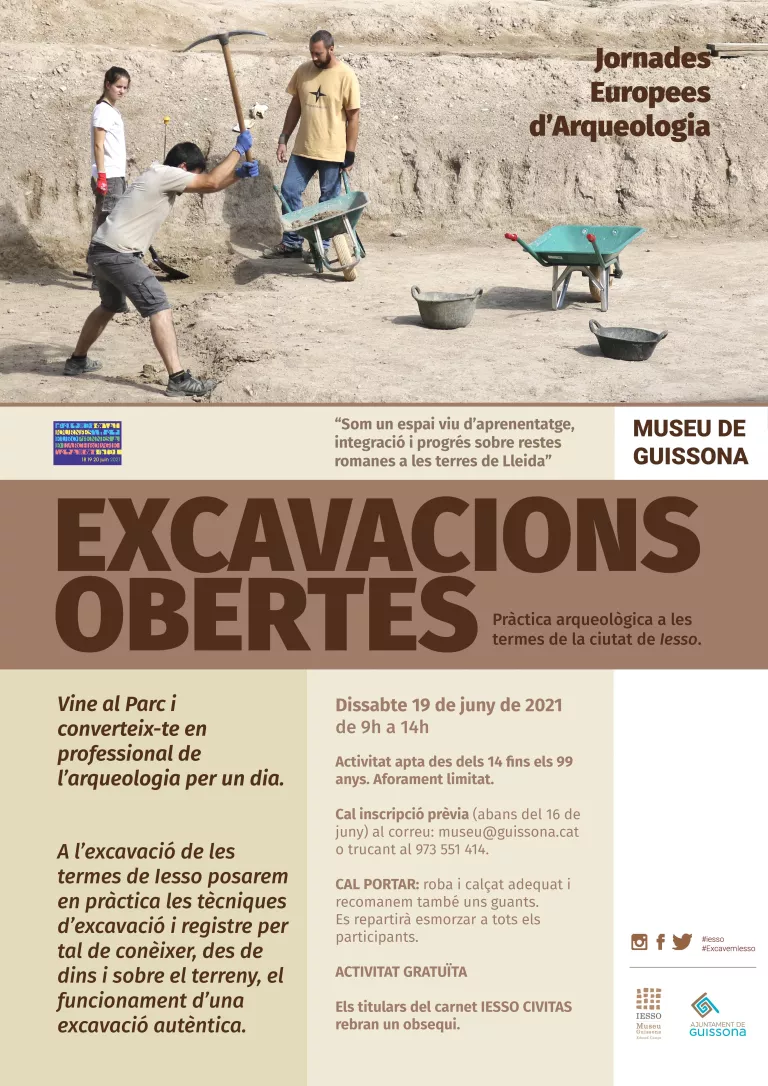 Excavacions obertes a tothom al jaciment de Iesso