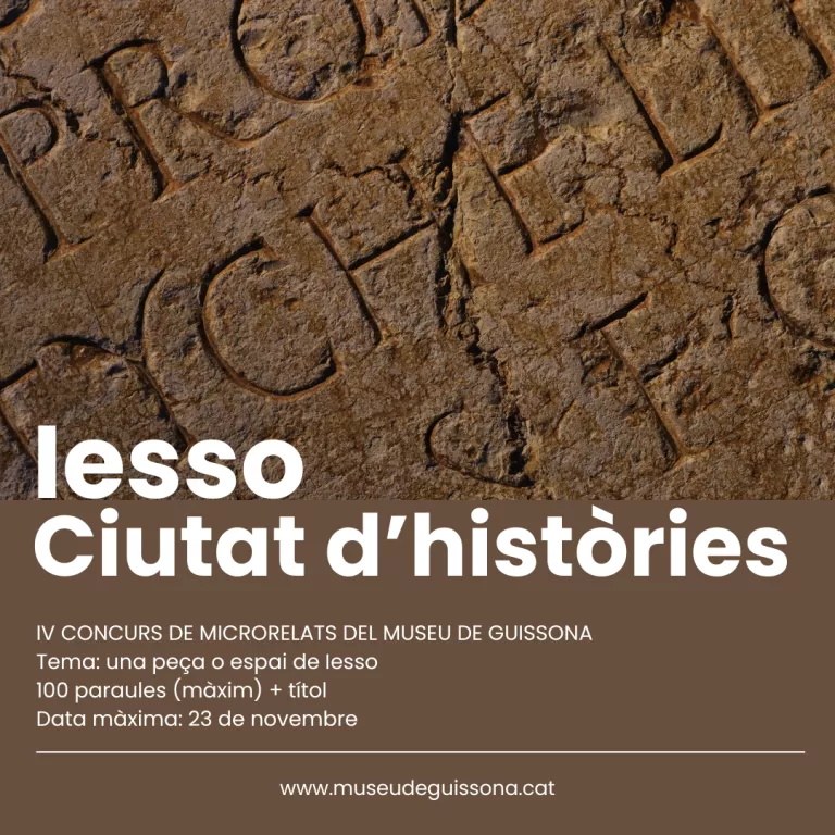 IV CONCURS DE MICRORELATS "IESSO, CIUTAT D'HISTÒRIES"