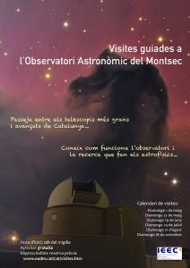 L'Observatori Astronòmic del Montsec ofereix les primeres visites guiades