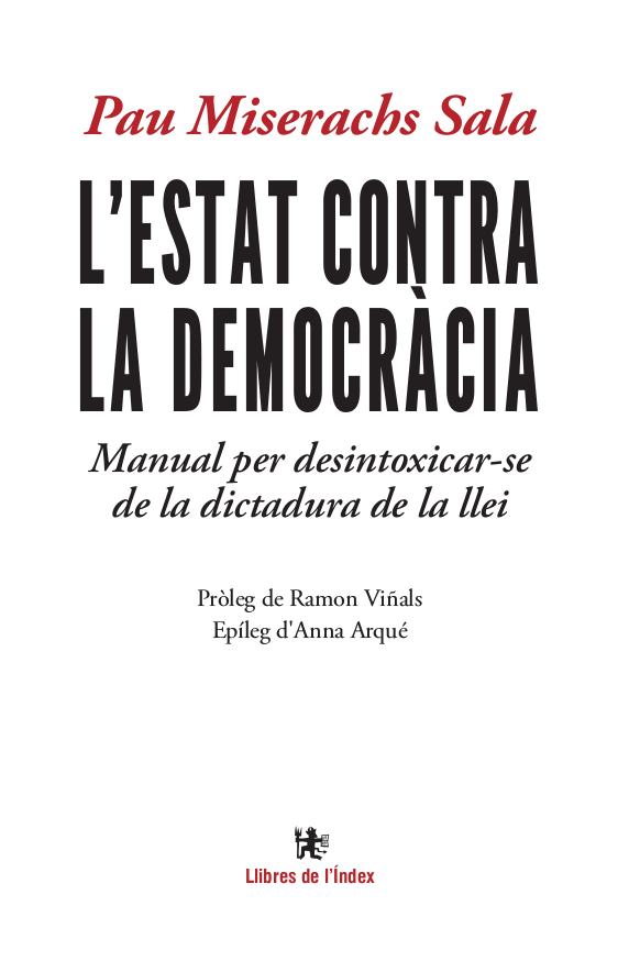 L'ESTAT CONTRA LA DEMOCRÀCIA