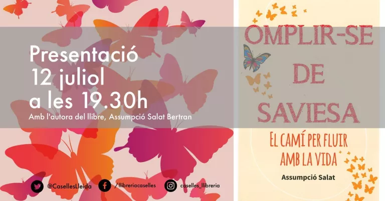 Presentació Llibre "Omplir-se de Saviesa" amb Assumpció Salat