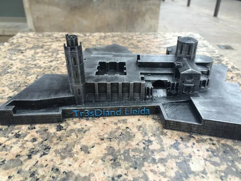 Taller  d'impressió i Disseny 3D de la Seu Vella de Lleida