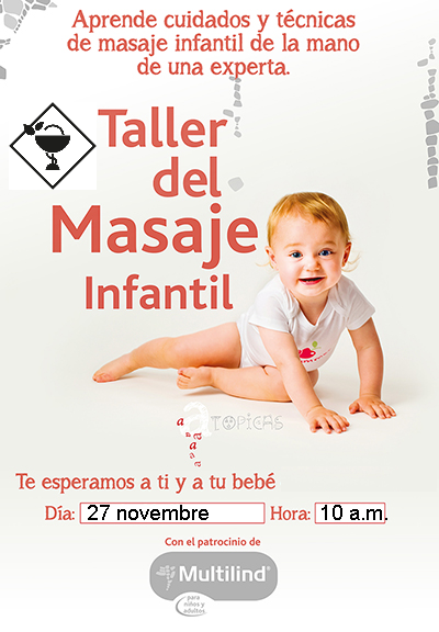 Taller de massatge pel nadó