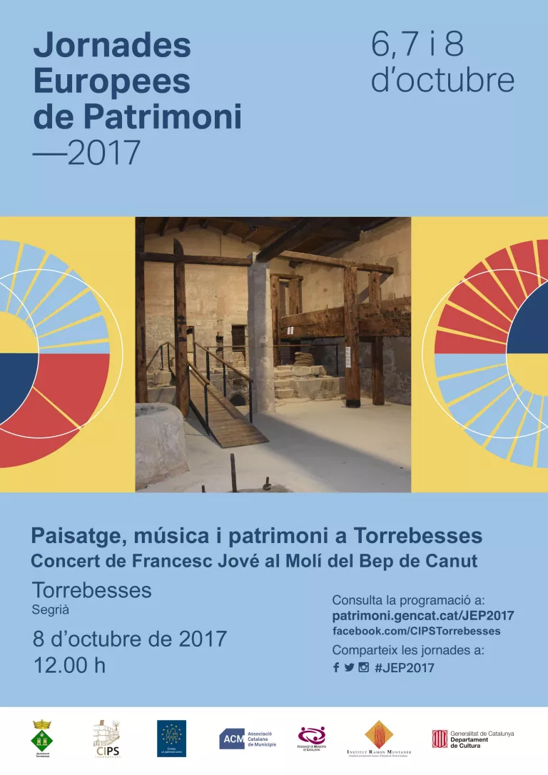 Concert de Francesc Jové al Molí del Bep de Canut - Jornades Europees del Patrimoni 2017
