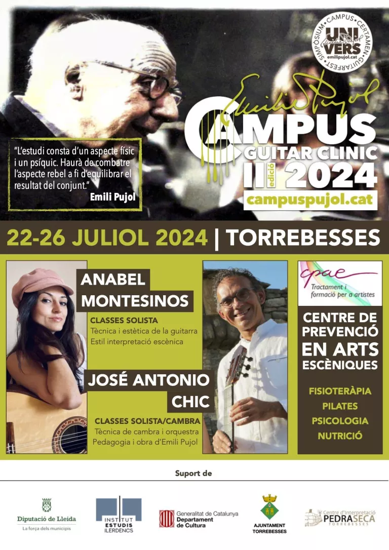 Campus Guitar Clinic Emili Pujol 2024