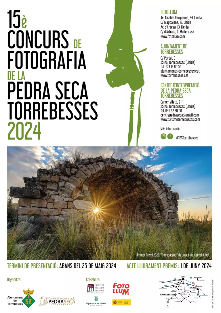 15è concurs de fotografia de la Pedra Seca Torrebesses 2024