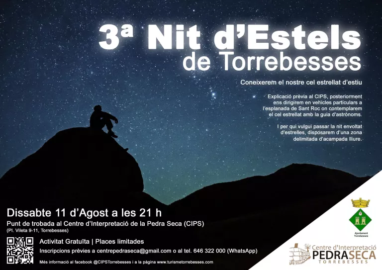 Cartell de la 3a Nit d'Estels de Torrebesses
