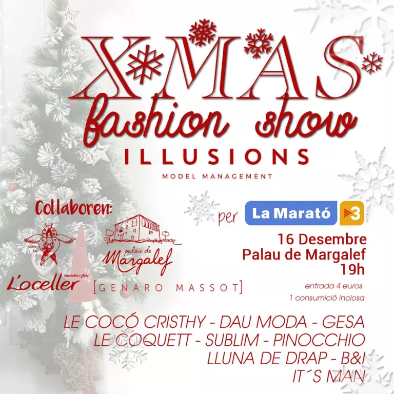 Gesa participa en la desfilada solidària "XMAS fashion show"