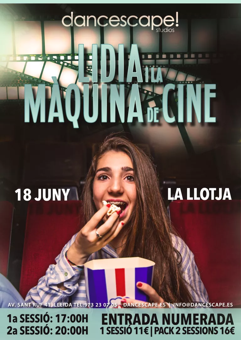 FESTIVAL DANCESCAPE " LIDIA I LA MÀQUINA DE CINE"