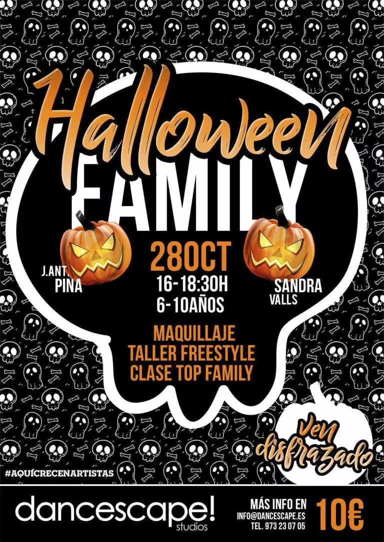 T'esperem al taller Halloween Family!