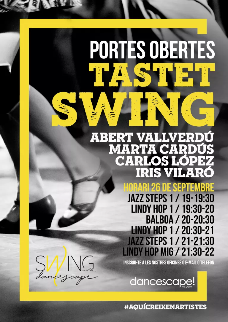 T'obrim les portes pel 'Tastet del Swing'