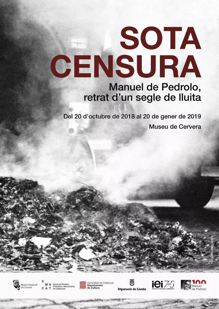 SOTA CENSURA. Manuel de Pedrolo, retrat d'un segle de lluita