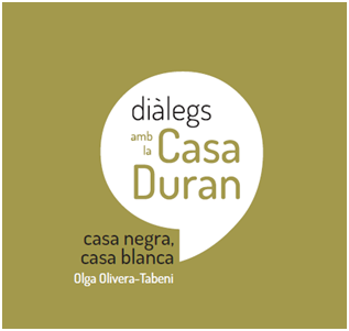 Presentació del catàleg de l’exposició  'casa negra, casa blanca' d’Olga Olivera-Tabeni