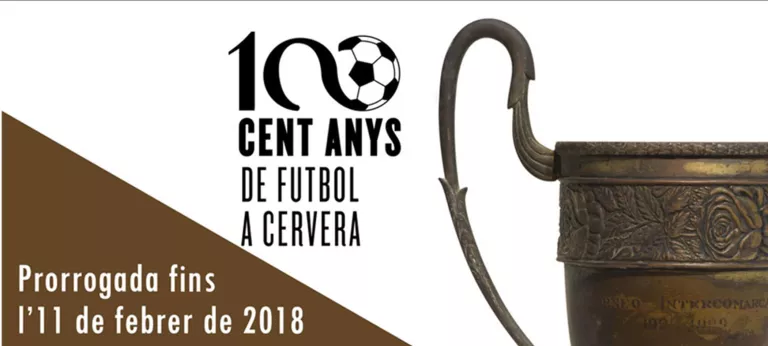 Exposició 100 anys de futbol