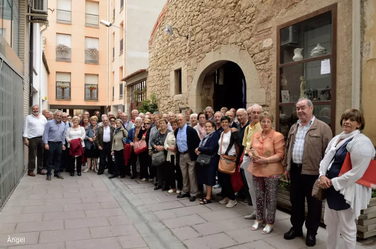 Rebem la visita d'un grup del Penedès
