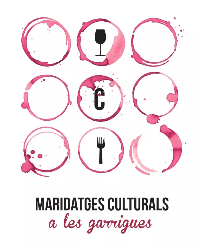 Cartell "Maridatges Culturals a les Garrigues"