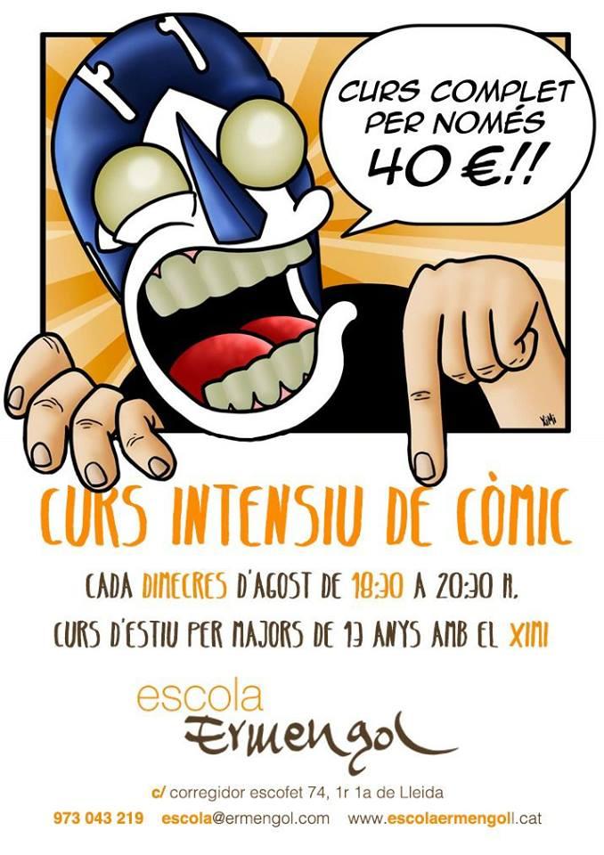 Aquest estiu, curs intensiu de còmic amb el Ximi