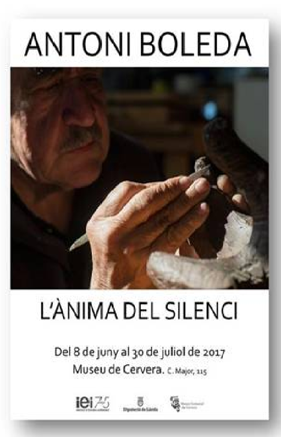 Inauguració de l'exposició 'L'ànima del silenci' d'Antoni Boleda