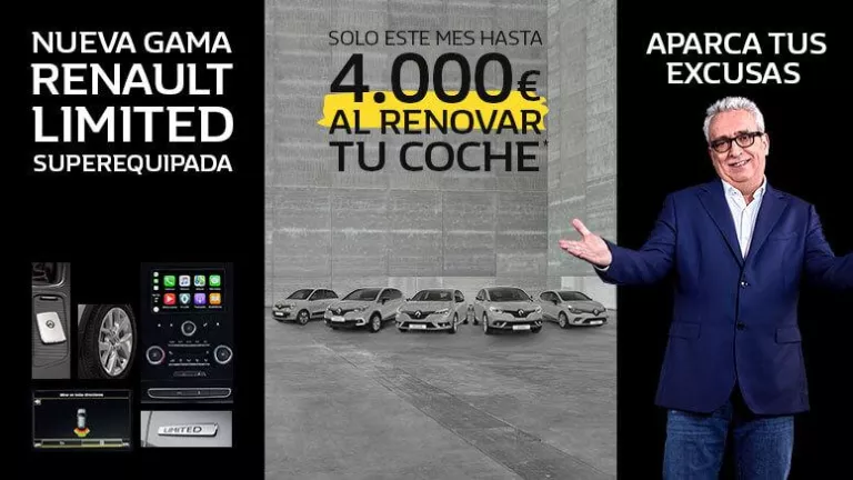 Nova gamma Renault Limited súper equipada
