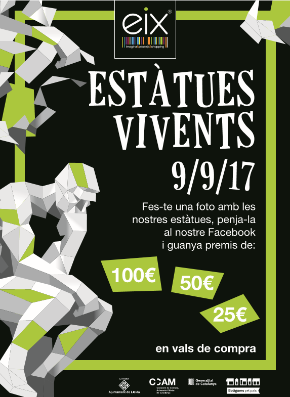 Les Estàtues Humanes tornen a l'Eix Comercial