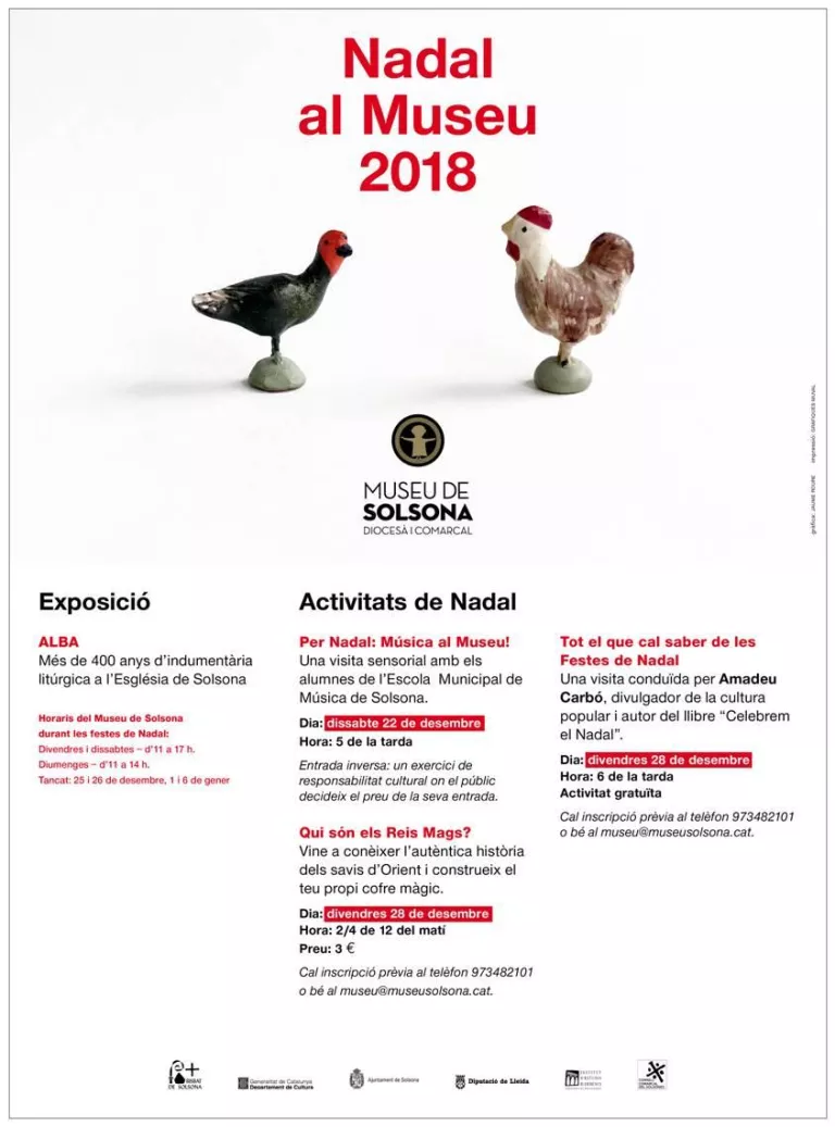 Aquest Nadal, activitats al museu