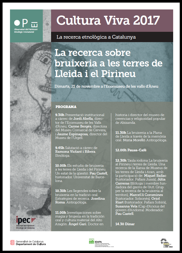 La recerca sobre bruixeria a les terres de Lleida i el Pirineu
