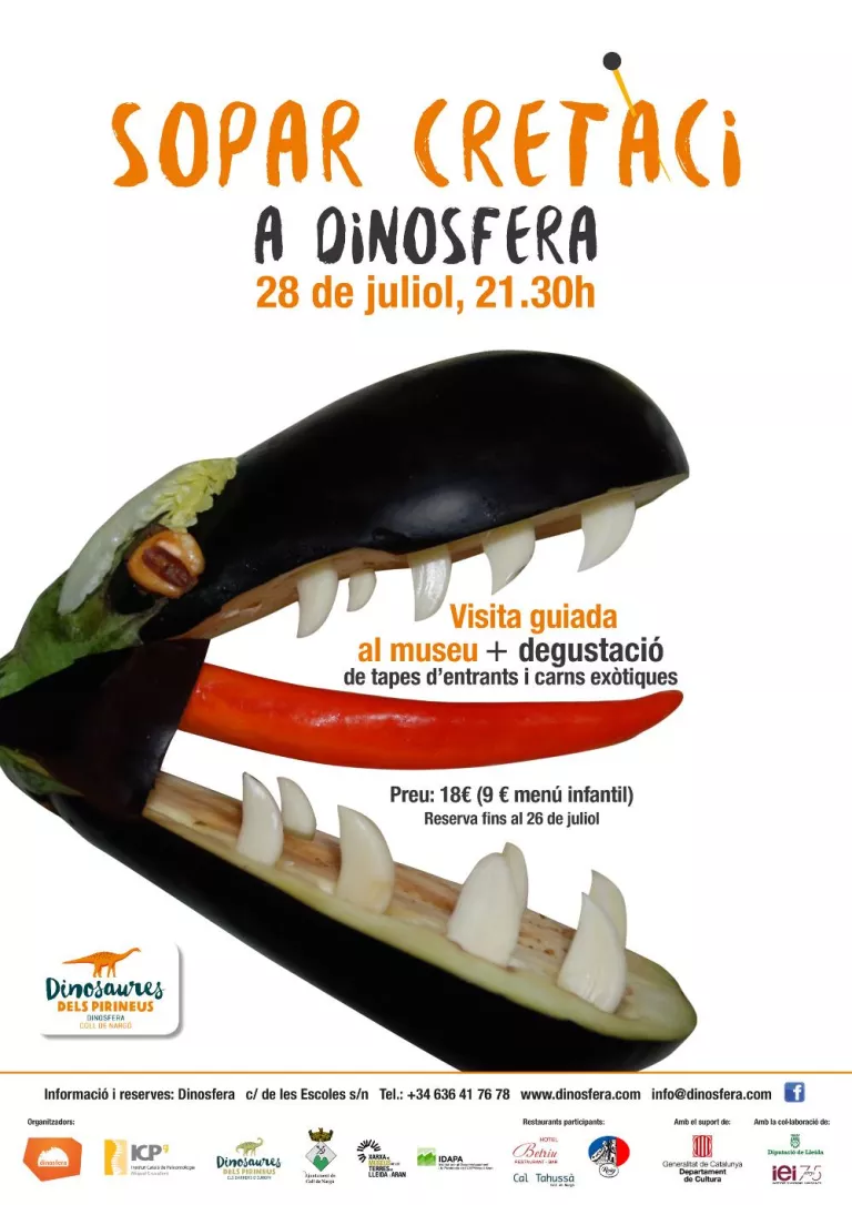 Sopar Cretàci a Dinosfera