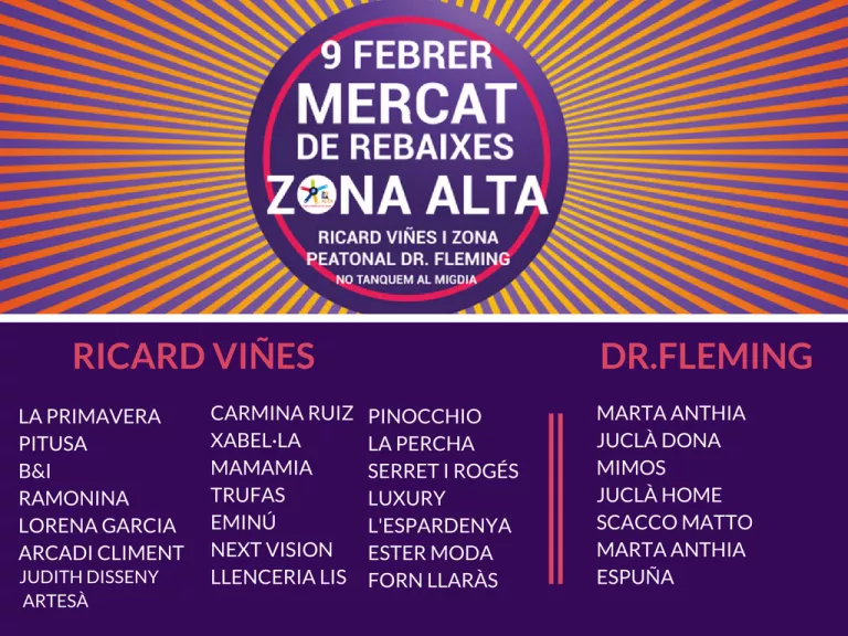 MERCAT REBAIXES ZONA ALTA LLEIDA
