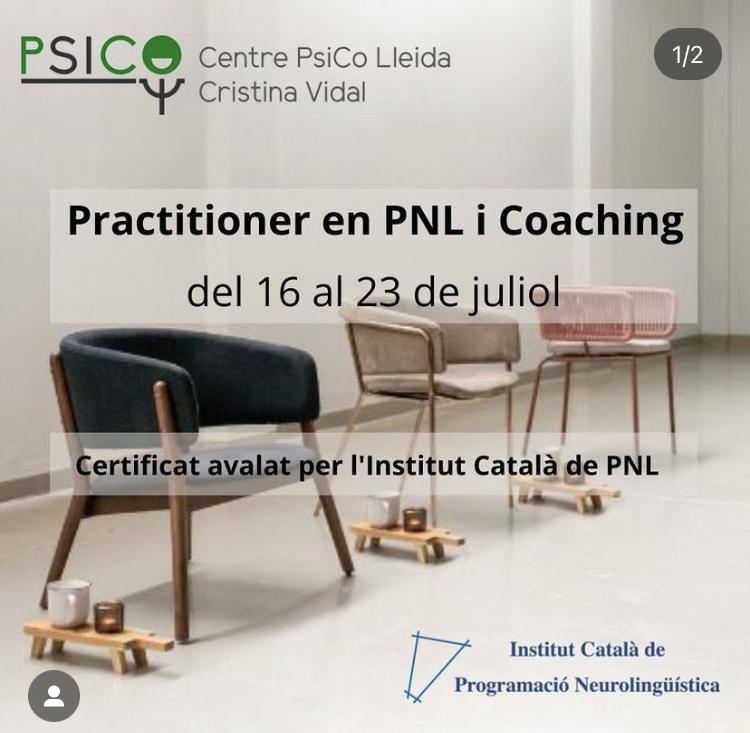 CURS DE PRACTITIONER DE  PNL I COACHING A LLEIDA