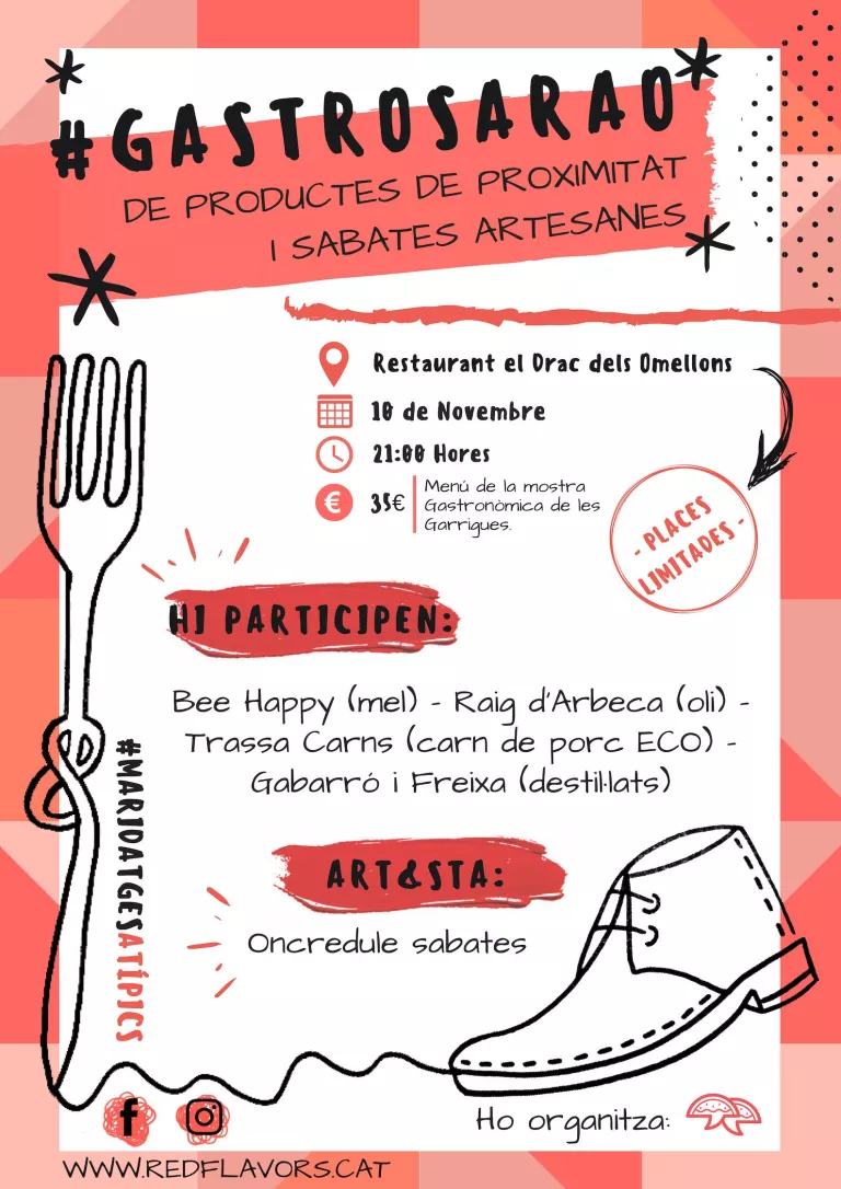 Maridatge Atípic de Red Flavors, #Gastrosarao