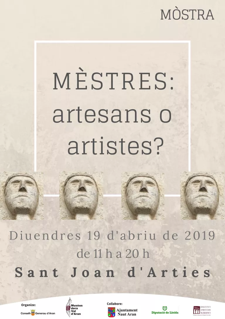 MÈSTRES, artesans o artistes?