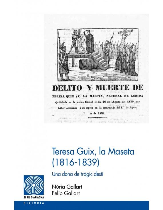 Portada del llibre 'Teresa Guix, la Maseta ' de Pagès Editors