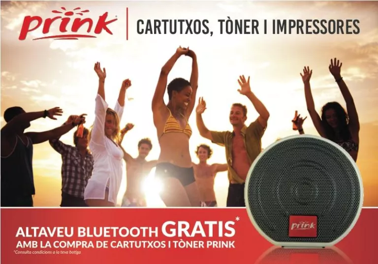 Promoció altaveu bluetooth.