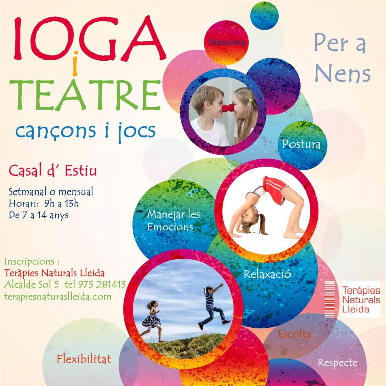 Casal d'estiu ioga i teatre per a nens