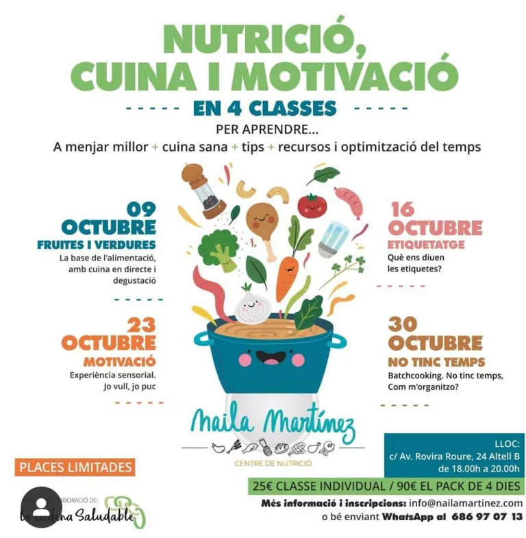NUTRICIÓ, CUINA I MOTIVACIÓ