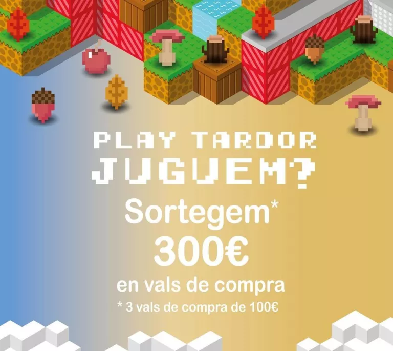 Sorteig de 300€ en vals de compra a l'Eix Comercial!