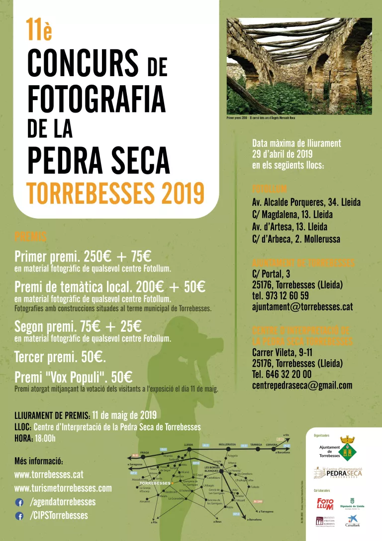11è Concurs de Fotografia de la Pedra Seca de Torrebesses!