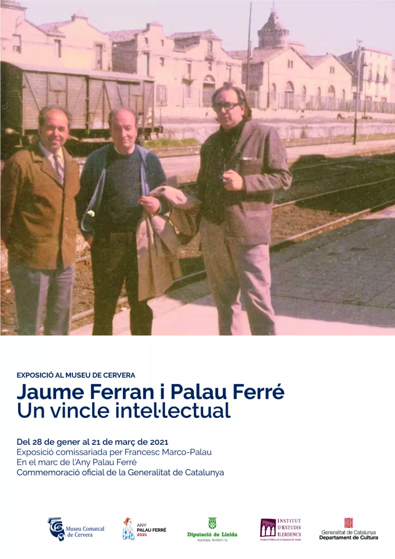 El Museu de Cervera inaugura l'exposició "Jaume Ferran i Palau Ferré. Un vincle intel·lectual"
