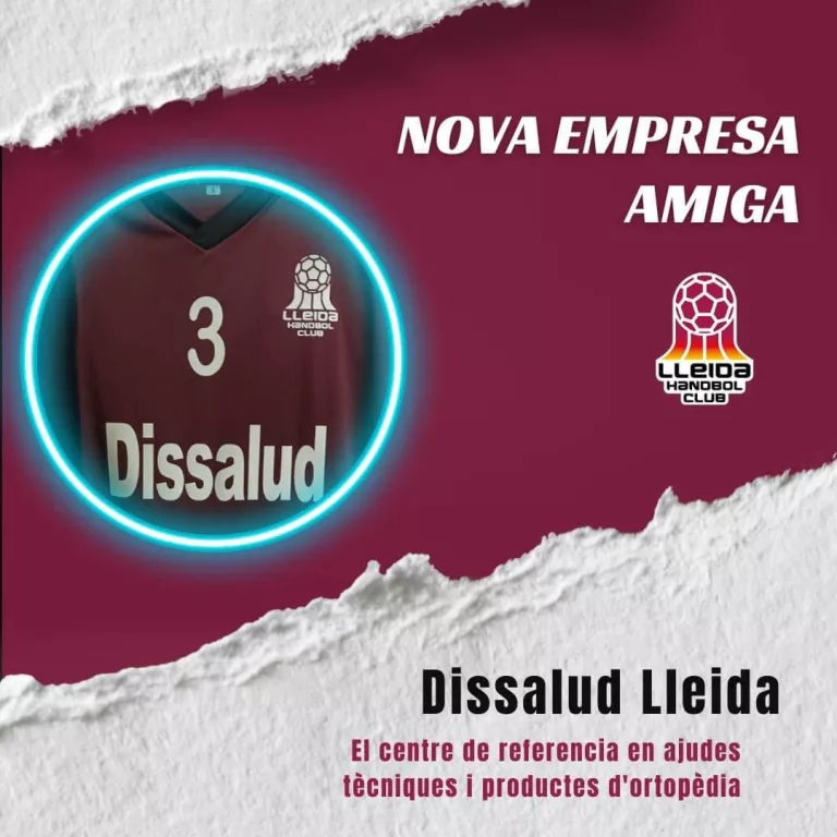 Dissalud, un dècada donant suport a l’handbol lleidatà