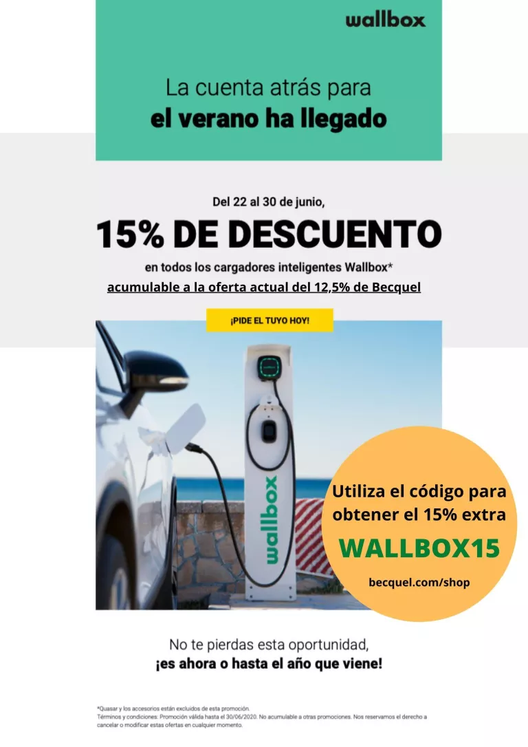 Becquel Wallbox - Oferta de carregadors de vehicles elèctrics!
