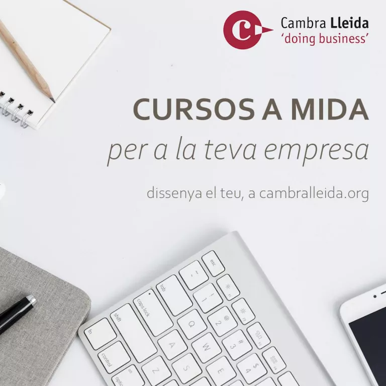 Incompany. Formació a mida per la teva empresa Cambra Lleida
