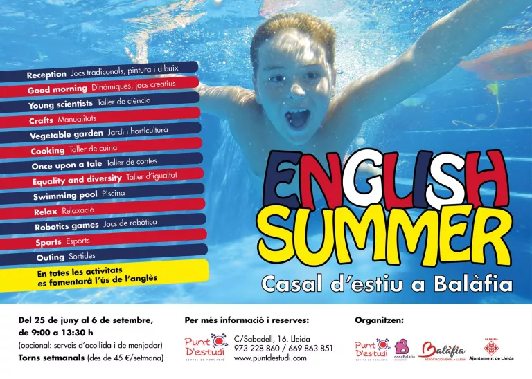 English Summer Punt d'Estudi