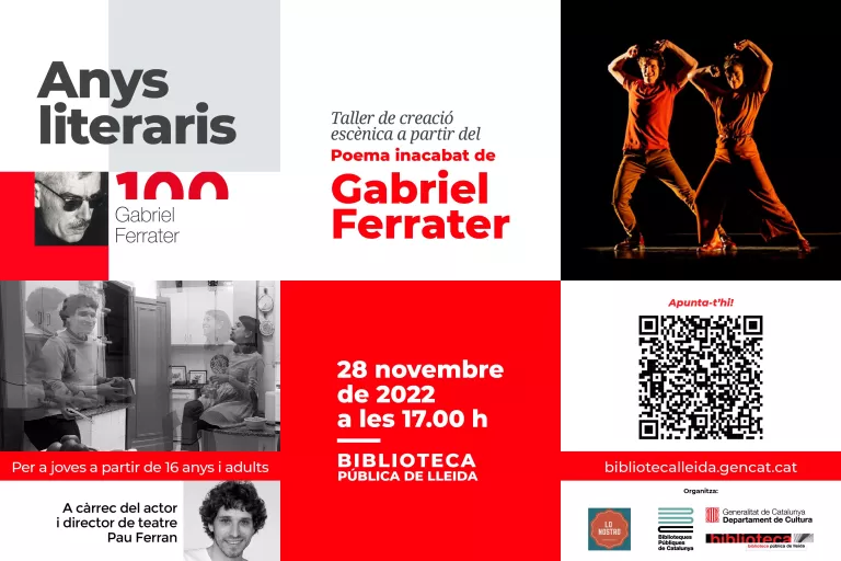 Taller de creació escènica amb el "Poema inacabat" de Gabriel Ferrater