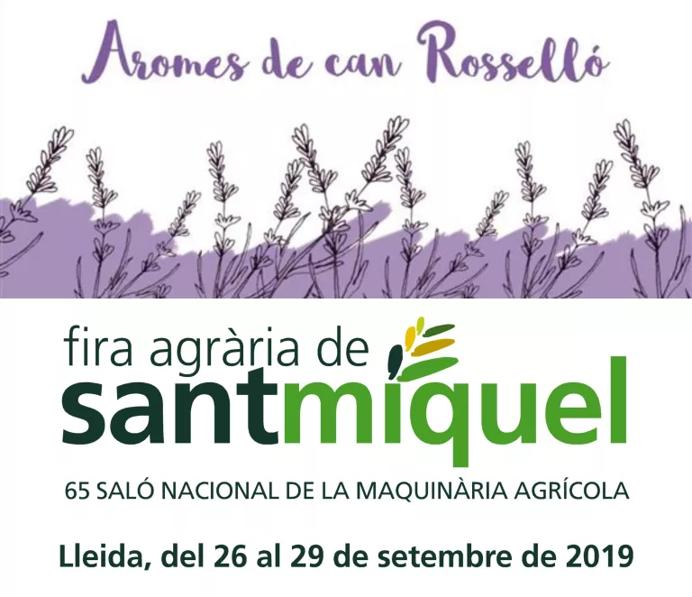 Aromes de Can Rosselló presentarà "El cultiu de la lavanda" a la Fira de Sant Miquel