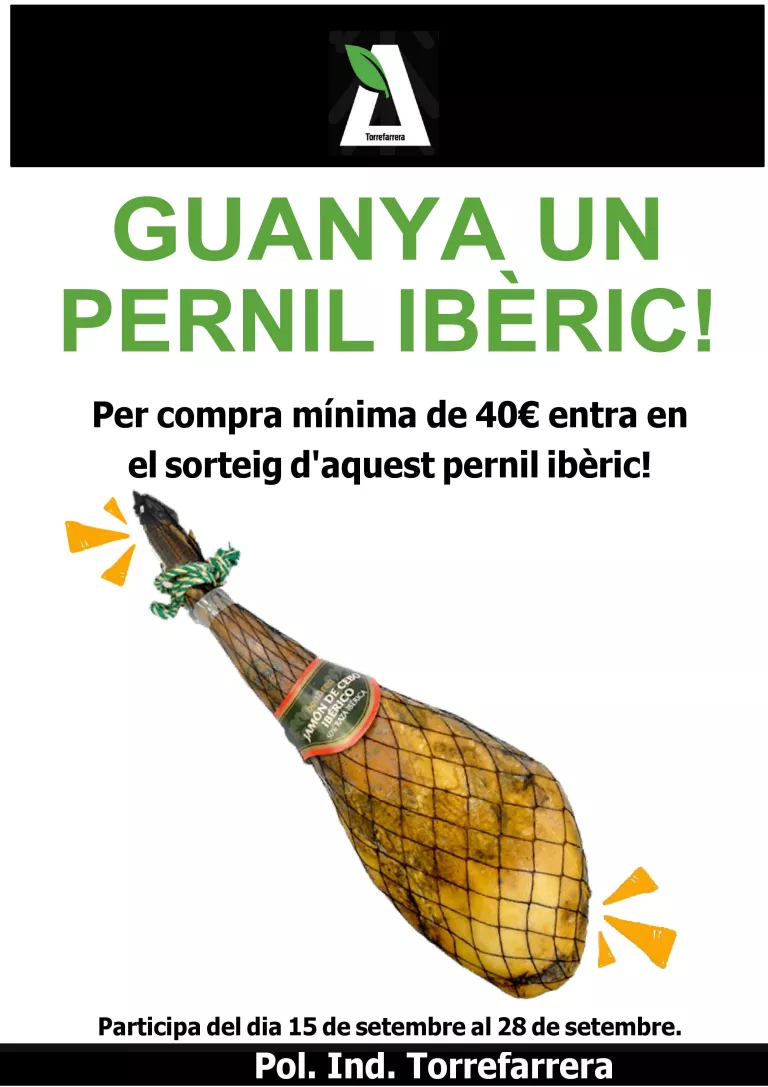 GUANYA UN PERNIL IBÈRIC!