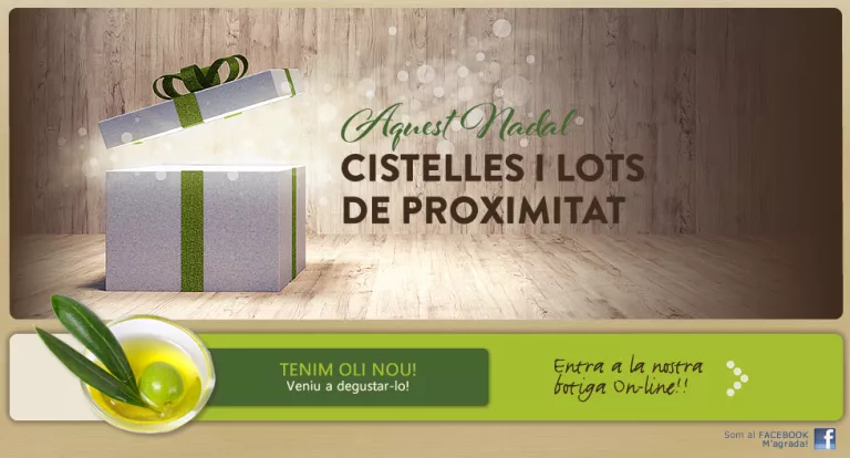 Aquest Nadal, regala lots i cistelles de proximitat Rebost Els Vilars